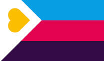 transmasc The polyamorous flag